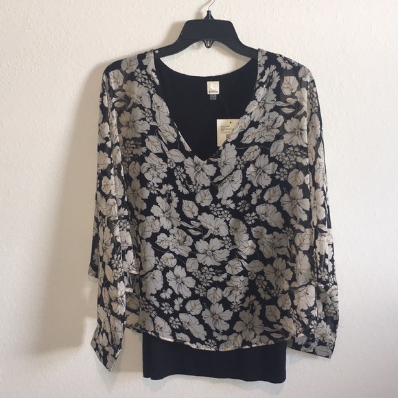 a.moon floral blouse - Picture 2 of 7